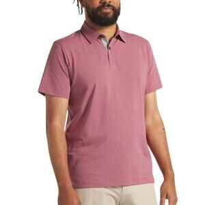 Public Rec L Mens Go To Polo Golf Dusky Mauve Travel Lounge Active Hipster